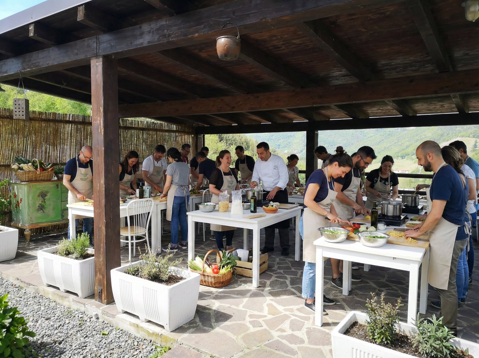 Cooking class per team building aziendale